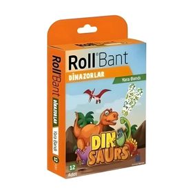Roll Bant 12'li Yara Bandı Dinozorlar