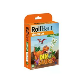 Roll Bant 12'li Yara Bandı Dinozorlar
