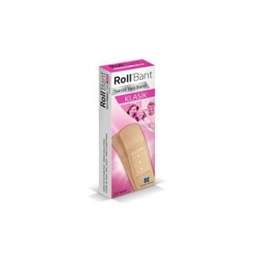 Roll Bant Tekstil Klasik 10'lu Yara Bandı