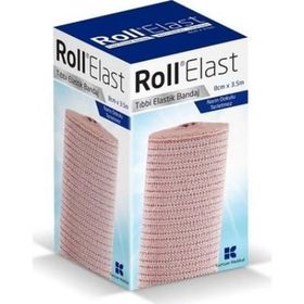 Roll Elast Ten Rengi 8 cm x 3.5 m Bandaj