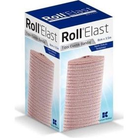 Roll Elast Ten Rengi 8 cm x 3.5 m Bandaj