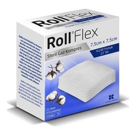 Roll Emici 7.5 cm x7.5 cm 25 Adet Gaz Kompres