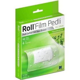 Roll Film 8x10 cm 10'lu Su Geçirmeyen Yara Pedi