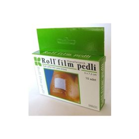 Roll Film Pedli 8x15 cm 10'lu Steril Şeffaf Yara Örtüsü
