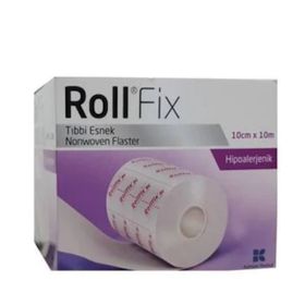 Roll Fix 10 cm 10 mt Tıbbi Esnek Nonwoven Hipoalerjenik Flaster