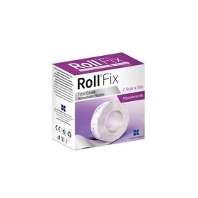 Roll Fix 2.5 cm x 5 m Tıbbi Esnek Flaster
