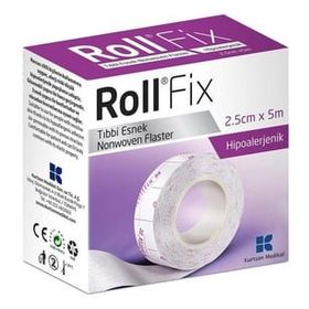 Roll Fix 2.5 cm x 5 mt Hipoalerjenik Esnek Fix Flaster