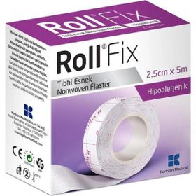 Roll Fix 2.5 cm x 5 mt Hipoalerjenik Esnek Fix Flaster
