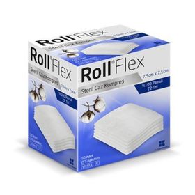 Roll Flex 7.5x7.5 cm 50 Adet Steril Gaz Kompres