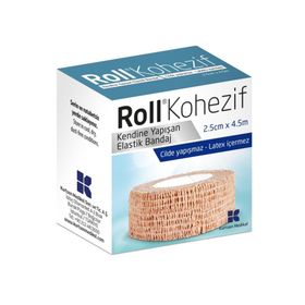 Roll Kohezif 2.5 cm 4.5 mt Bandaj
