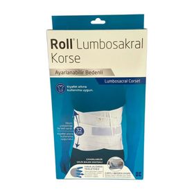 Roll Lumbosakral Çelik Balen Destekli Korse