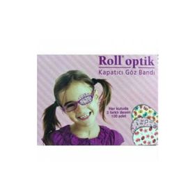 Roll Optik 100'lü Kız Çocuk Göz Kapama Bandı