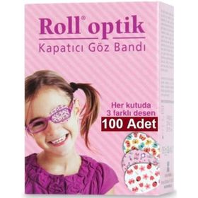 Roll Optik 100'lü Kız Çocuk Göz Kapama Bandı