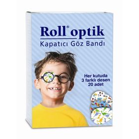 Roll Optik 20'li Erkek Kapatıcı Göz Bandı