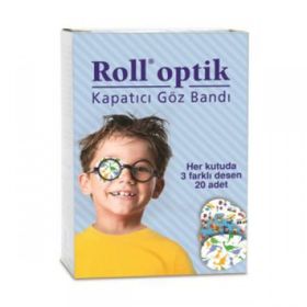 Roll Optik 20'li Erkek Kapatıcı Göz Bandı