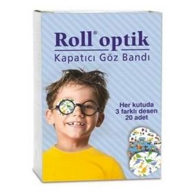 Roll Optik 20'li Erkek Kapatıcı Göz Bandı