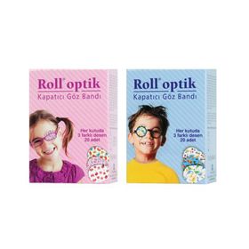Roll Optik 20'li Erkek Kapatıcı Göz Bandı