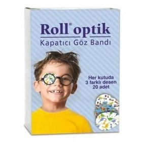 Roll Optik 20'li Erkek Kapatıcı Göz Bandı