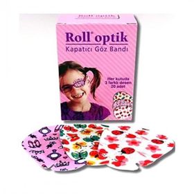 Roll Optik 20'li Kız Kapatıcı Göz Bandı