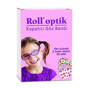 Roll Optik 20'li Kız Kapatıcı Göz Bandı