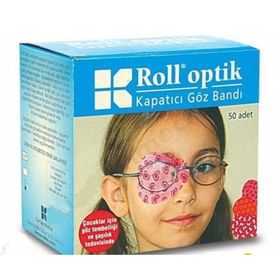 Roll Optik 50'li Kız Çocuk Göz Kapama Bandı