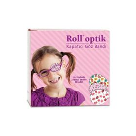 Roll Optik 50'li Kız Çocuk Göz Kapama Bandı