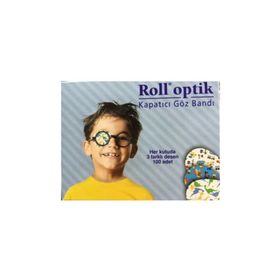 Roll Optik Erkek 100'lü Kapatıcı Göz Bandı