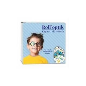 Roll Optik Erkek 100'lü Kapatıcı Göz Bandı