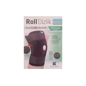 Roll Patella Destekli Ayarlanabilir Bedenli Dizlik