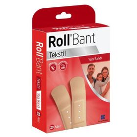 Roll Tekstil 20 Adet Yara Bandı