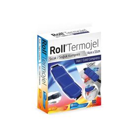 Roll Termojel Kumaş Kaplı 14x33 cm Sıcak Soğuk Kompres Jel