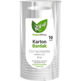 Roll Up 10'lu Karton Bardak