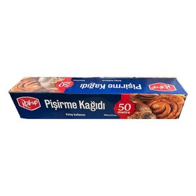 Roll Up 37 cm 50 mt Beyaz Yağlı Fırın Tepsi Pişirme Kızartma Kağıdı