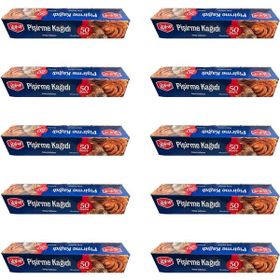 Roll Up 37 cm 50 mt Beyaz Yağlı Fırın Tepsi Pişirme Kızartma Kağıdı