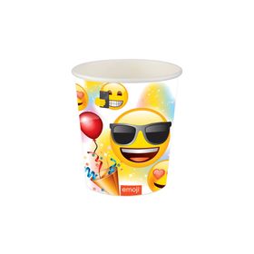 Roll Up Emojı Partı 8'li Karton Bardak