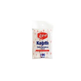 Roll Up Tekli Sarım 11 cm 100'lü Ahşap Karıştırıcı
