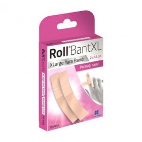 Roll XL 2x12 cm 10'lu Yara Bandı