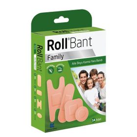 Rollbant Aile Boyu 14 Adet Karma Yara Bandı