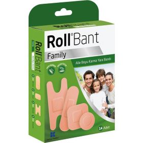 Rollbant Aile Boyu 14 Adet Karma Yara Bandı