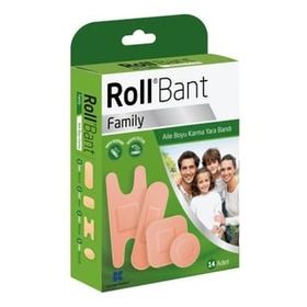 Rollbant Aile Boyu 14 Adet Karma Yara Bandı