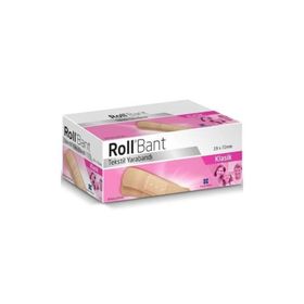 Rollbant Tekstil Klasik 19x72 mm 10'lu 30 Paket Yara Bandı