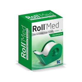 Rollmed 2.5 cm x 5 m Tıbbi Nonwoven Kağıt Flaster