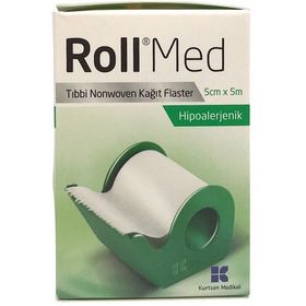 Rollmed 5 cm 5 mt Kağıt Flaster