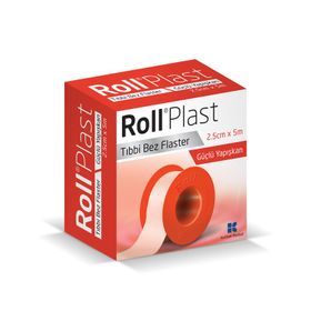 Rollplast 2,5 cm x 5 m Tıbbi Bez Flaster