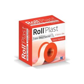 Rollplast 2,5 cm x 5 m Tıbbi Bez Flaster