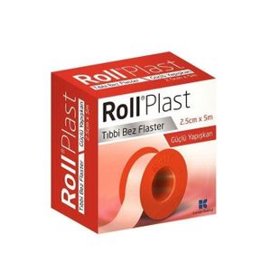 Rollplast 2,5 cm x 5 m Tıbbi Bez Flaster