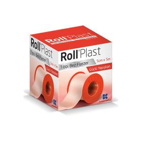 Rollplast 5 cm x 5 m Tıbbi Bez Flaster