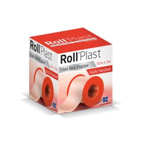 Rollplast 5 cm x 5 m Tıbbi Bez Flaster