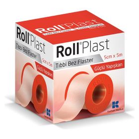 Rollplast 5 cm x 5 m Tıbbi Bez Flaster