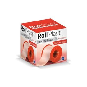 Rollplast 5 cm x 5 m Tıbbi Bez Flaster